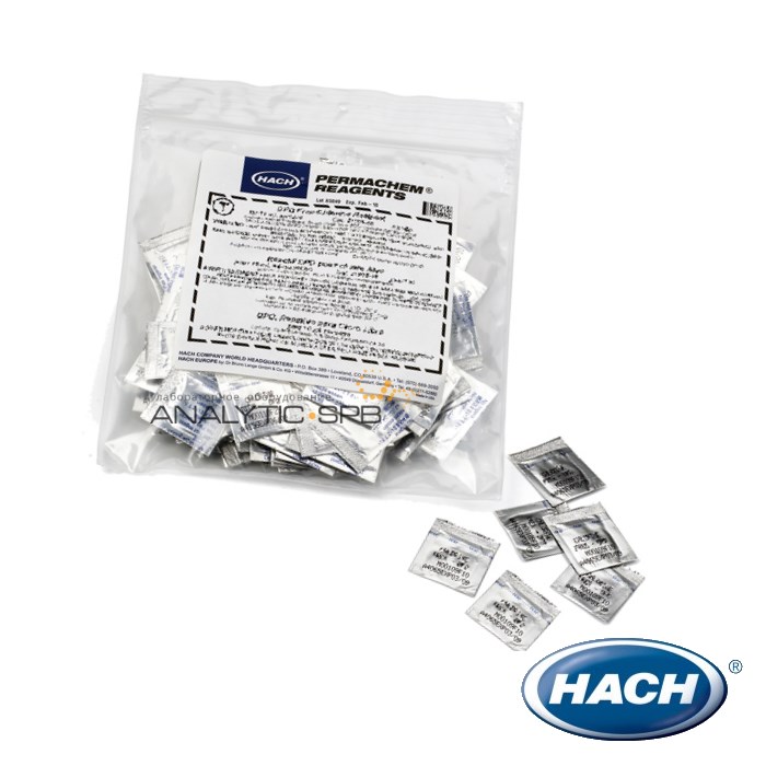 Пакетики Hach 1416369 с гидроксидом лития в порошке