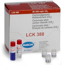 Кюветный тест Hach LCK388 для карбоната (двуокиси углерода) 55-550 мг/л CO<sub>2</sub>