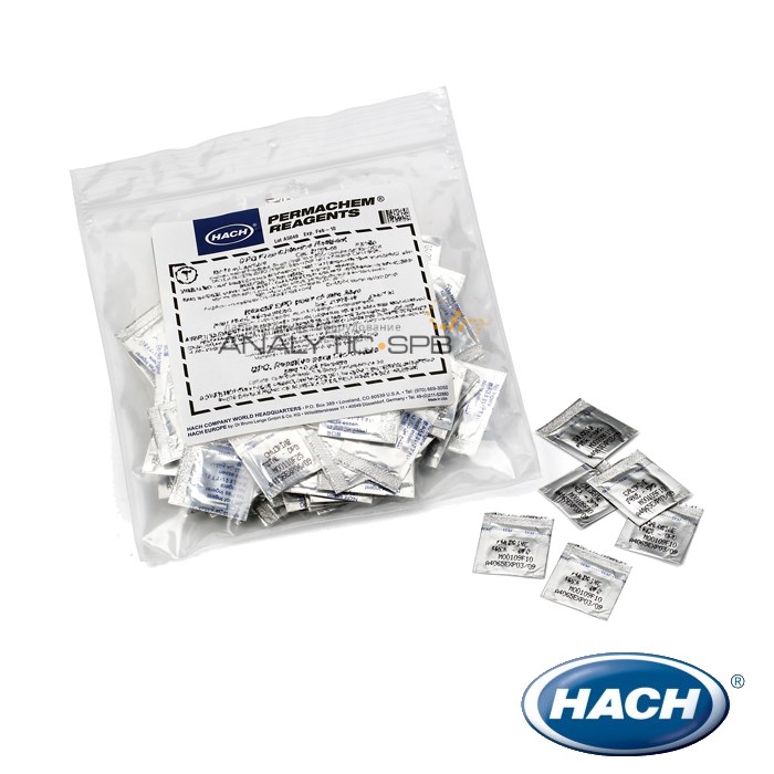 Порошковый реагент Hach 2603999 для определения алюминия, 0.002 - 0.250 мг/л 